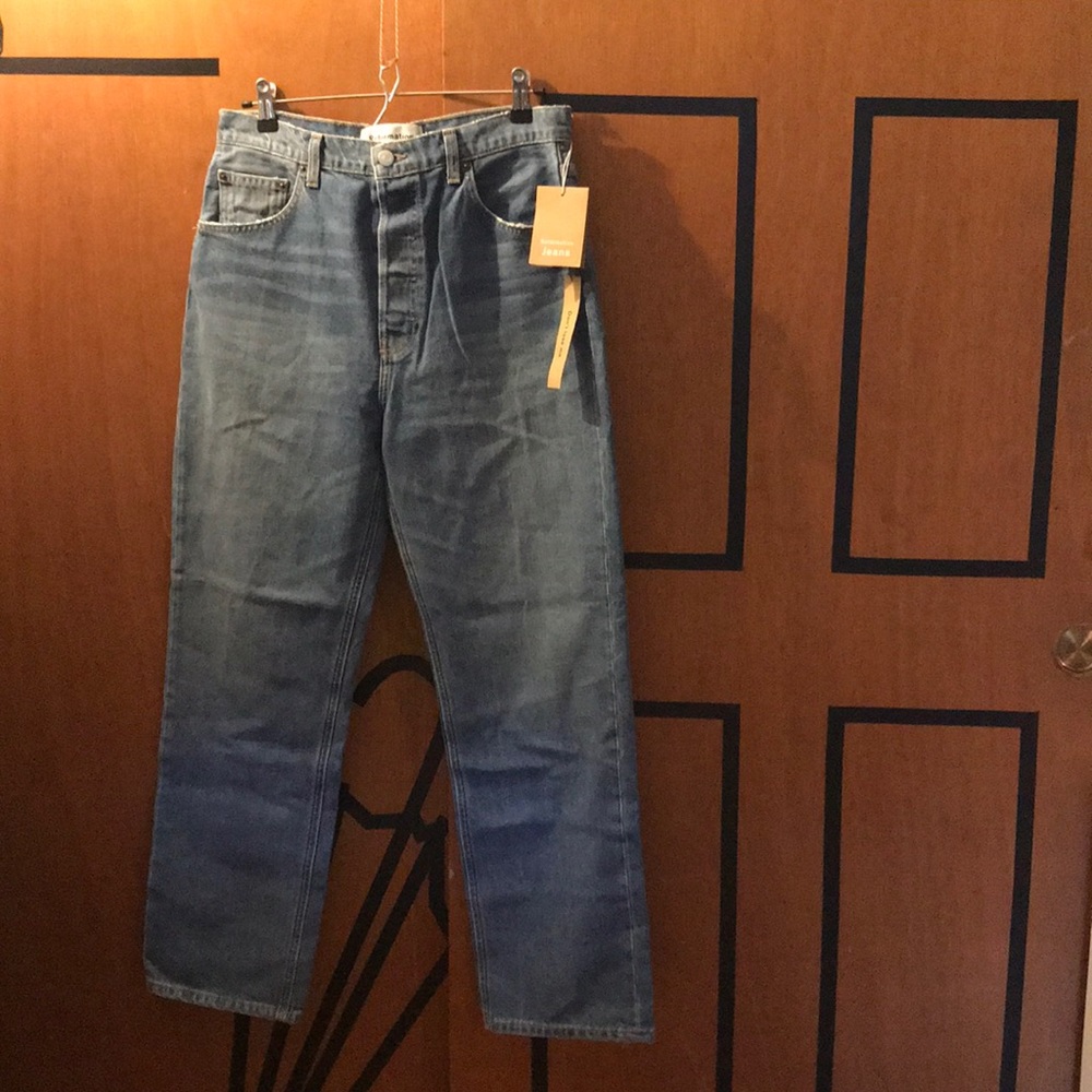 NWT Reformation Jeans Cynthia high relaxed Aegean